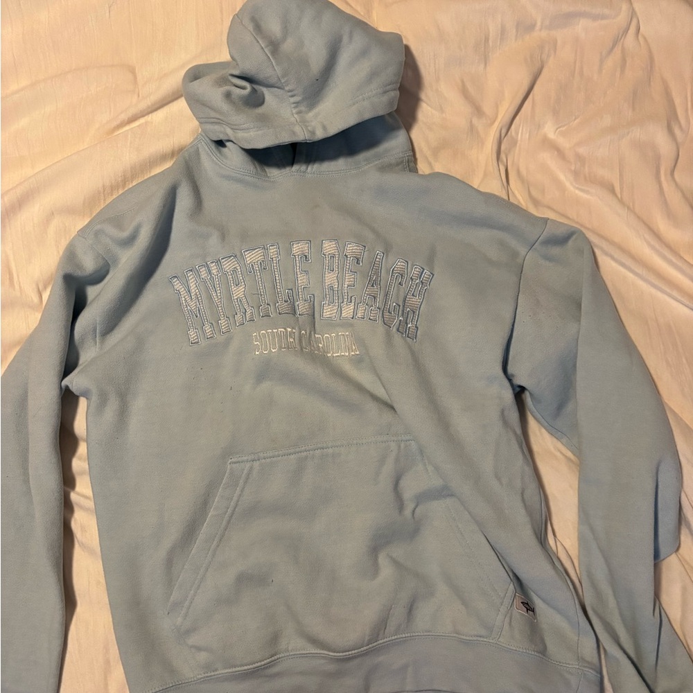 Myrtle Beach Light Blue Hoodie